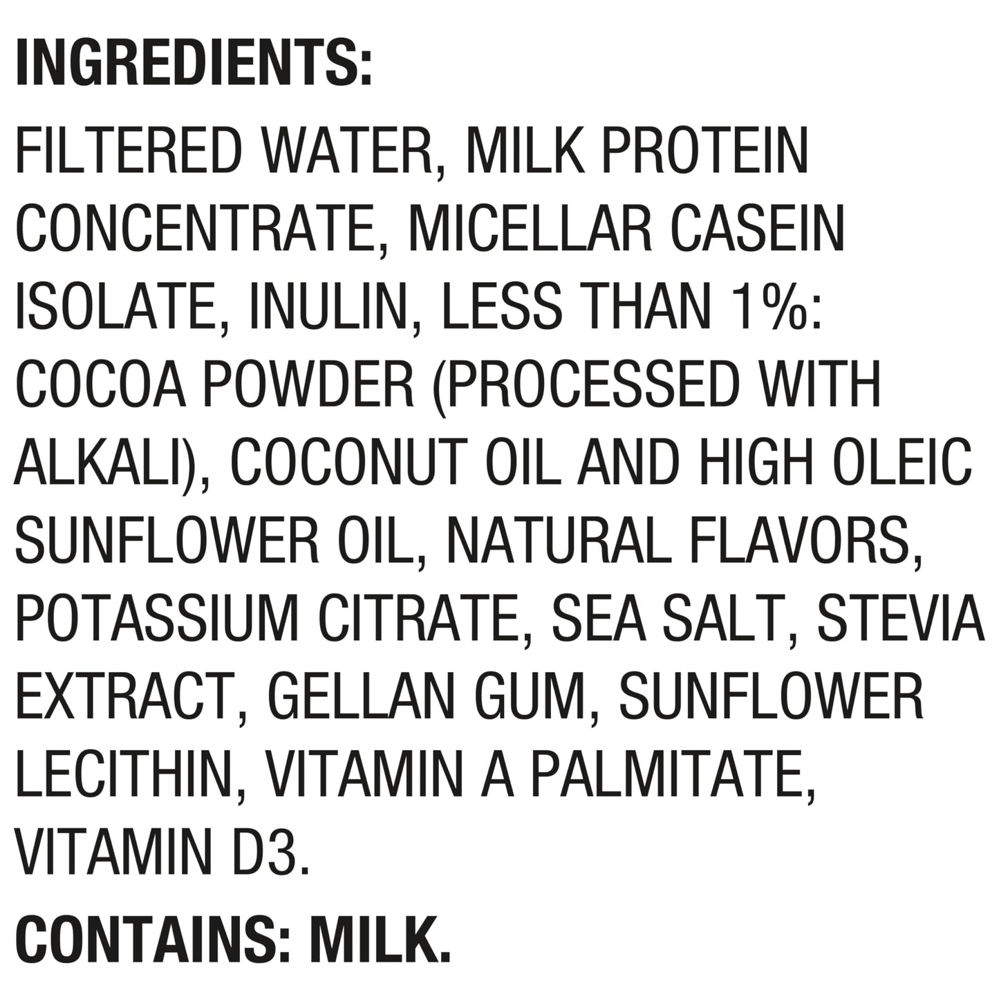Oikos Protein Shake, Chocolate, 30g High Protein Drinks, Shelf Stable, Ready to Drink, 5g Prebiotic Fiber, 12 fl oz Bottle, 12 Count
