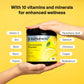 KEY NUTRIENTS Multivitamin Electrolytes Powder No Sugar - Refreshing Lemonade Electrolyte Powder - Sodium & Energy Supplement - Hydration Powder - No Calories - 90 Servings - Made in USA