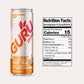 GURU Zero Sugar Energy Drink Variety Pack, Organic Sparkling Energy Drink with 140 MG Natural Caffeine & Coconut Water for Workouts, Performance & Midday Boost, Gluten Free, 6 Flavor Variety, 12 Fl Oz, 12 Pack