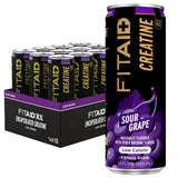 FITAID RX Recovery Blend Plus Creatine, Contains BCAAs, Glucosamine, Turmeric, B-Complex, Electrolytes, 12 Fl Oz (Pack of 12)