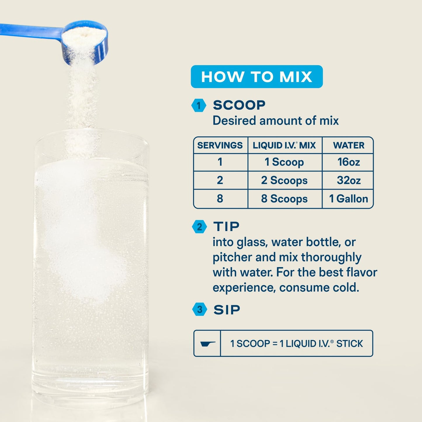 Liquid I.V.® Hydration Multiplier - Lemon Lime | Electrolyte Powder Drink Mix | 1 Tub (30 Servings)