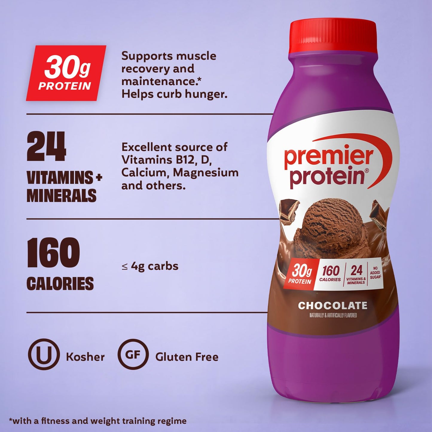 Premier Protein Shake, 8 Flavor Variety Pack, 30g Protein, No Added Sugar, 24 Vitamins & Minerals to Support Immune Health, Gluten-Free, 11.5 fl oz (8 Pack)