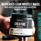 Jacked Factory Creatine Monohydrate Powder 150g - 5g Daily Creatine Supplement for Men and Women, Vegan-Friendly, Third-Party Tested - 30 Servings, Unflavored