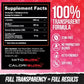 ALPHA LION Burn2O L-Carnitine Liquid 2000mg, Premium Liquid Fat Burner & Pre-Workout Supplement for Men & Women - Natural Energy & Metabolism Booster for Weight Loss - ShredBerry