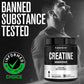 Jacked Factory Creatine Monohydrate Powder 150g - 5g Daily Creatine Supplement for Men and Women, Vegan-Friendly, Third-Party Tested - 30 Servings, Unflavored