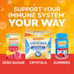 Emergen-C Hydration+ Sports Electrolyte Replacement Sports Drink Mix Powder with Vitamin C, Raspberry Splash Flavor, Back to School Essentials - 18 - 0.33 oz On The Go Packets