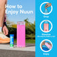 Nuun Sport + Caffeine Electrolyte Tablets – Dissolvable in Water, Variety Pack | 5 Essential Electrolytes for Hydration | 1g Sugar Drink Mix | Vegan, Non-GMO | 6 Pack (60 Total Servings)