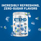 XTEND Sport BCAA Powder Blue Raspberry Ice - Electrolyte Powder for Recovery & Hydration with Amino Acids - 30 Servings