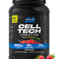 MuscleTech Creatine Monohydrate Powder Cell-Tech Creatine Post Workout Recovery Drink Muscle Builder For Men & Women Muscle Building Supplements Fruit Punch, 2.90 lbs (27 Serv)