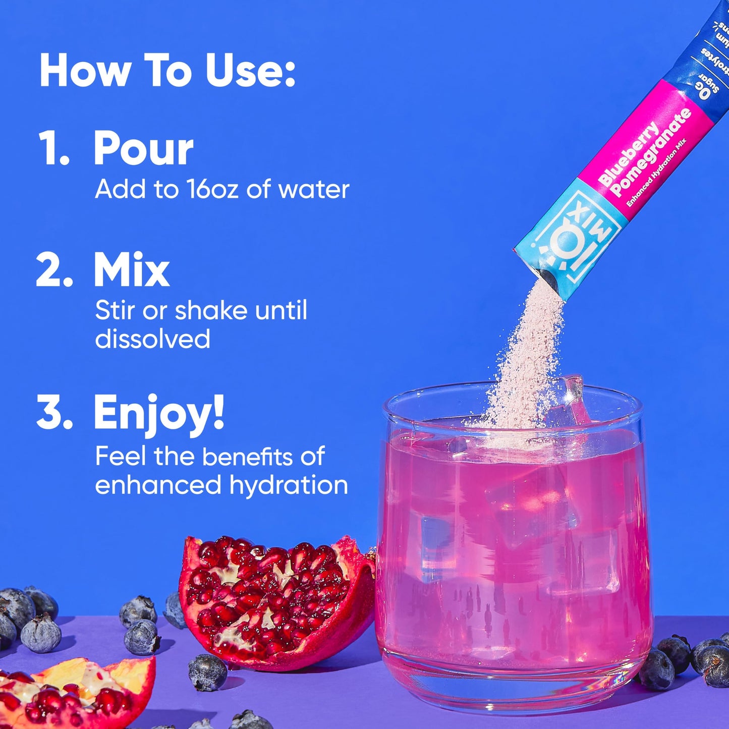 IQMIX Hydration Electrolyte Powder – 4-in-1 Formula for Hydration, Mental Clarity, Mood and Recovery – Sugar-Free Drink Mix, Keto, Magnesium L-Threonate, Lion’s Mane – 20 Count Variety Pack