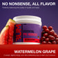 RAW Essential Pre-Workout Powder (Watermelon Grape) - Chris Bumstead Sports Nutrition Supplement for Men & Women - Preworkout Energy Powder with Caffeine, L-Citrulline, L-Tyrosine & Beta Alanine Blend